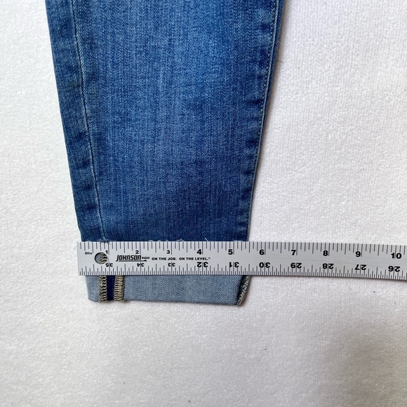 Maurices Distressed Jegging Jeans Womens M Blue Denim Stretch Cute Comfy 2514 - Picture 9 of 9